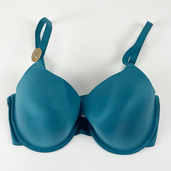 NEW Wacoal Bra Womens 36DD Teal Comfort Bra Adjustable Straps Underwire NWT - Picture 1 of 9